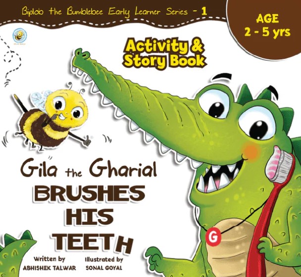 Gila The Gharial Brushes His Teeth